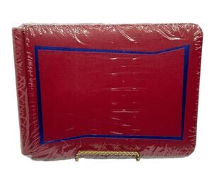 Creative Memories 5x7 Flex Hinge Album Jazzy Red